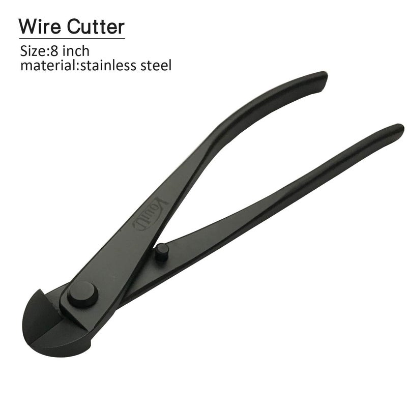 VOUIU 5-Piece Bonsai Tool Set,Knob Cutter,Concave Cutter,Wire Cutter,Jin Pliers,Bonsai Scissors - Image 3